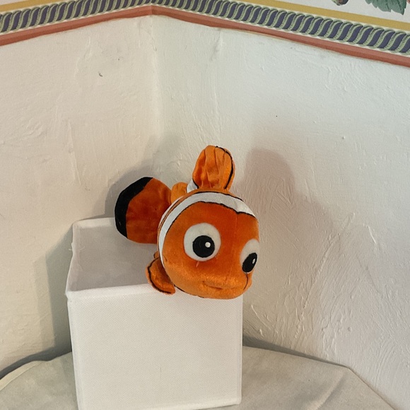 Disney Store Pixar Finding Nemo Plush Toy, 9”, Orange/White - Picture 1 of 6